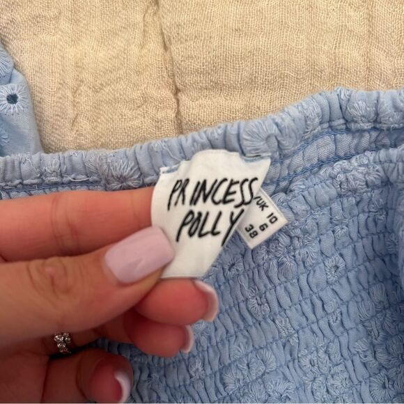 Princess Polly MALEK MINI DRESS BLUE - Picture 5 of 5